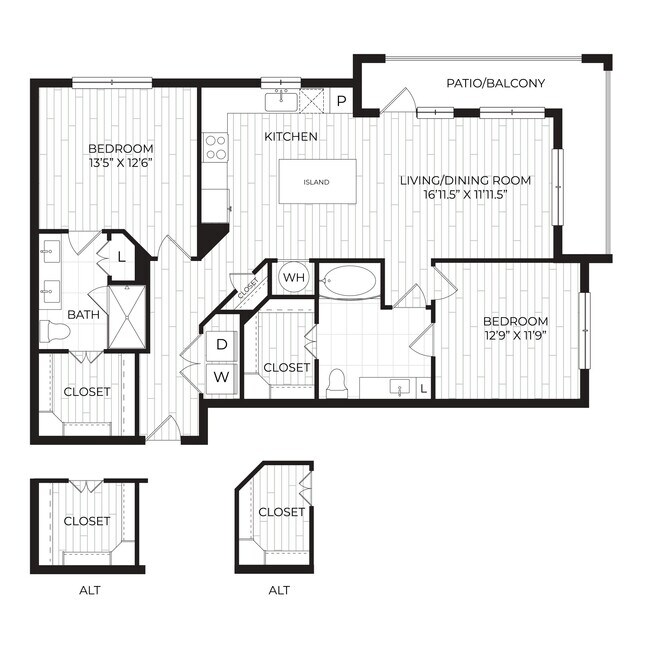 Unit 1334 1334 floor plan
